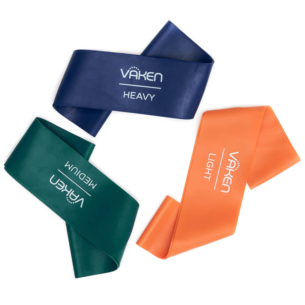 ชุดยางยืดสำหรับออกกำลังกาย Vaken รุ่น Mini Resistance Bands ขนาด 25.5 x 5 cm.